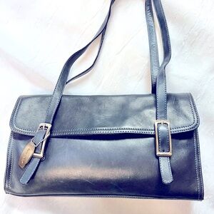 Navy blue Tignanello shoulder bag
